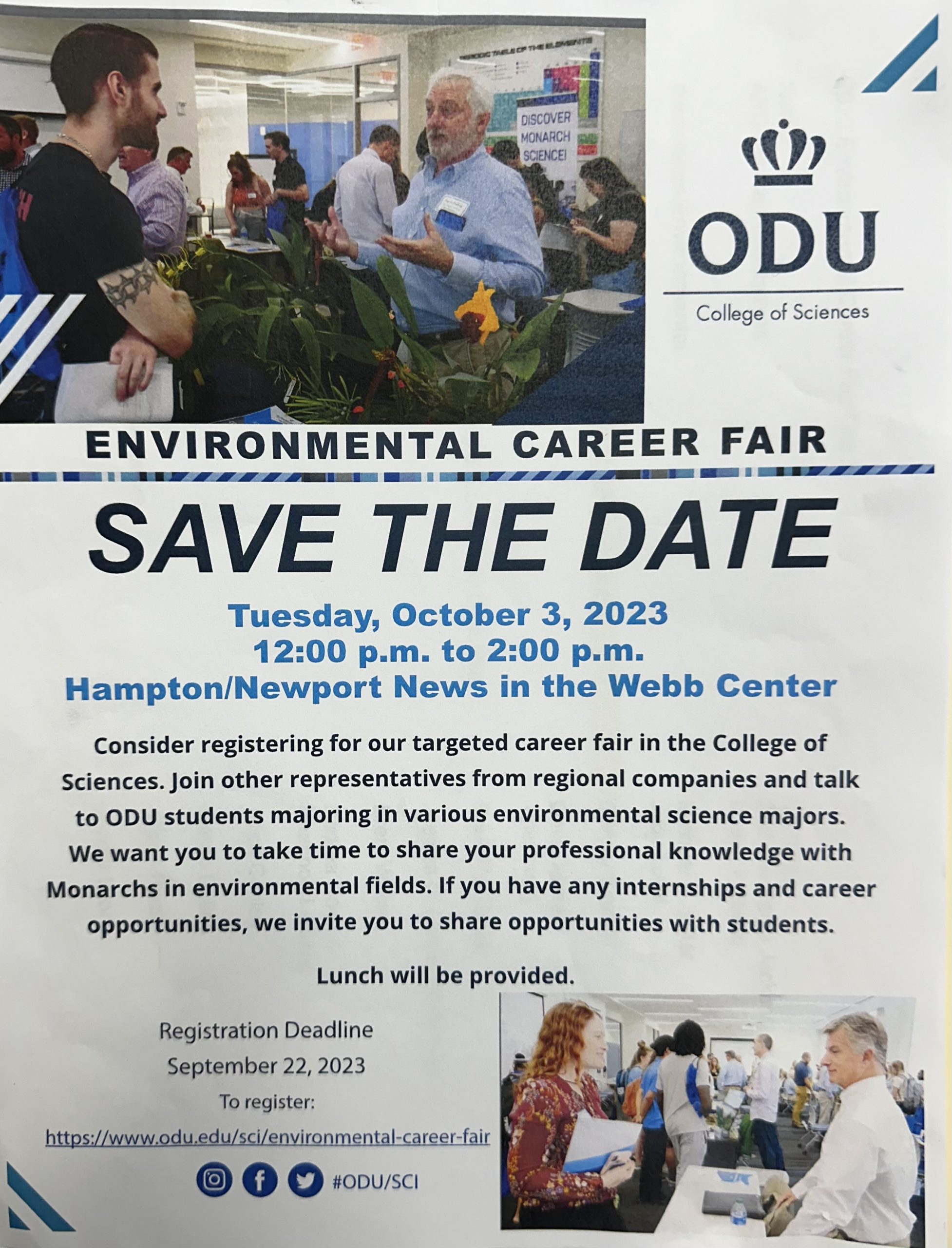 ODU Environmental Career Fair MAP Environmental